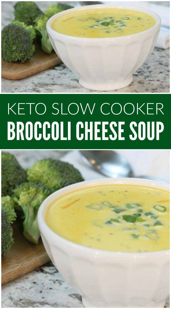 Slow Cooker Keto Broccoli Cheese Soup
 Slow Cooker Broccoli & Cheese Soup Recipe Gluten Free