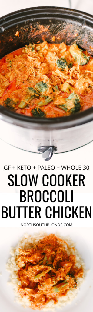 Slow Cooker Keto Butter Chicken
 Slow Cooker Broccoli Butter Chicken GF Keto Paleo