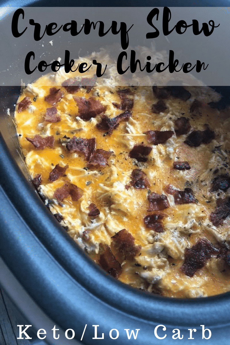 Slow Cooker Keto Chicken
 Slow Cooker Cheesy Chicken Recipe with Bacon