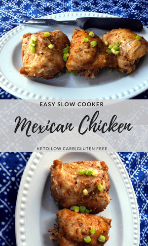 Slow Cooker Keto Chicken Thighs
 Keto Slow Cooker Mexican Chicken Thighs Certainly Keto