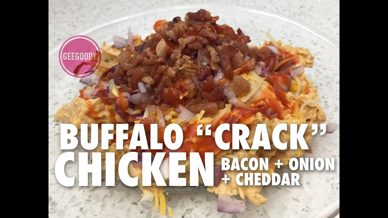 Slow Cooker Keto Crack Chicken
 BUFFALO “CRACK” CHICKEN
