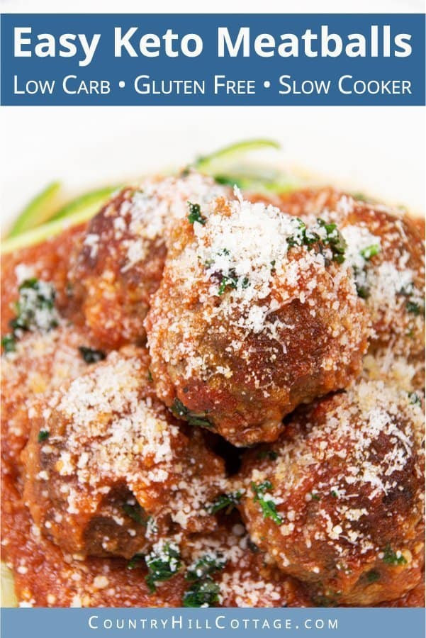 Slow Cooker Keto Meatballs
 Keto Meatballs – Italian Slow Cooker Meatball Recipe Low