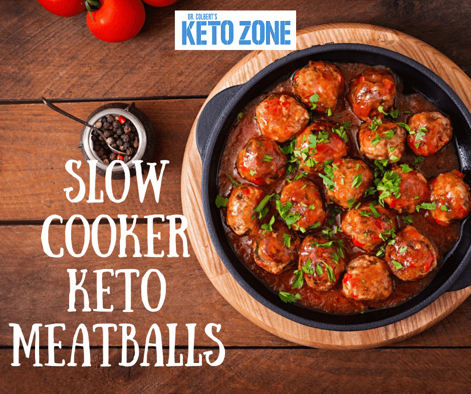 Slow Cooker Keto Meatballs
 Slow Cooker Keto Meatballs