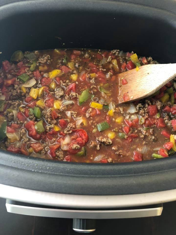 Slow Cooker Keto Recipes Ground Beef
 Keto Stuffed Pepper Soup Slow Cooker Recipe