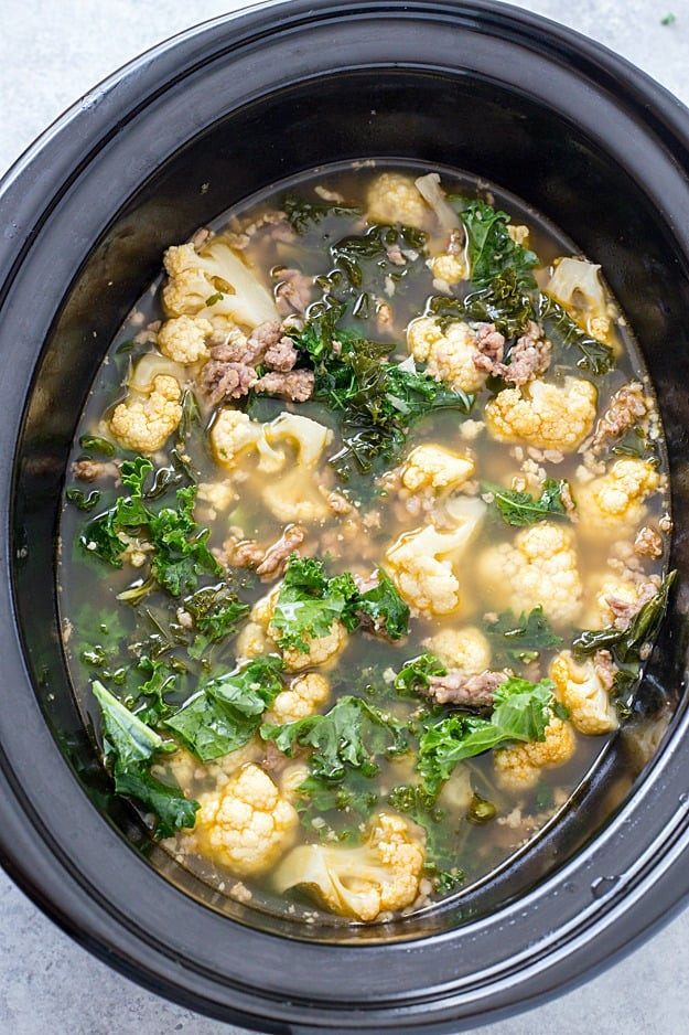Slow Cooker Keto Soup
 Slow Cooker Low Carb Zuppa Toscana Soup Keto Friendly
