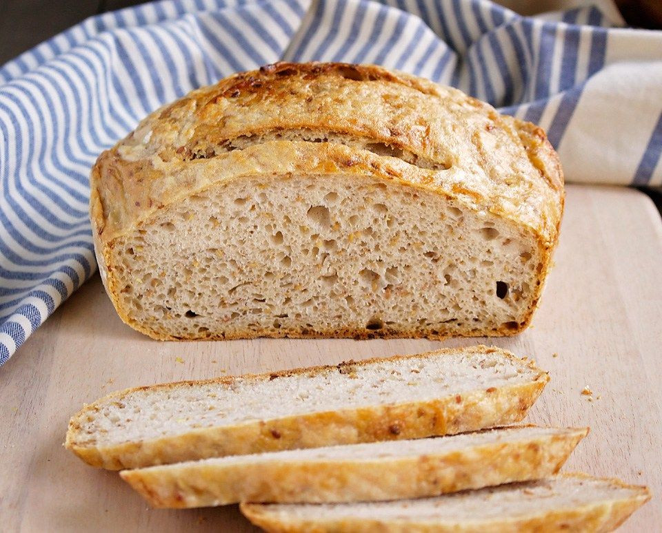 Sourdough Grain Free Bread
 ancient grain flaxseed sourdough with spelt and einkorn