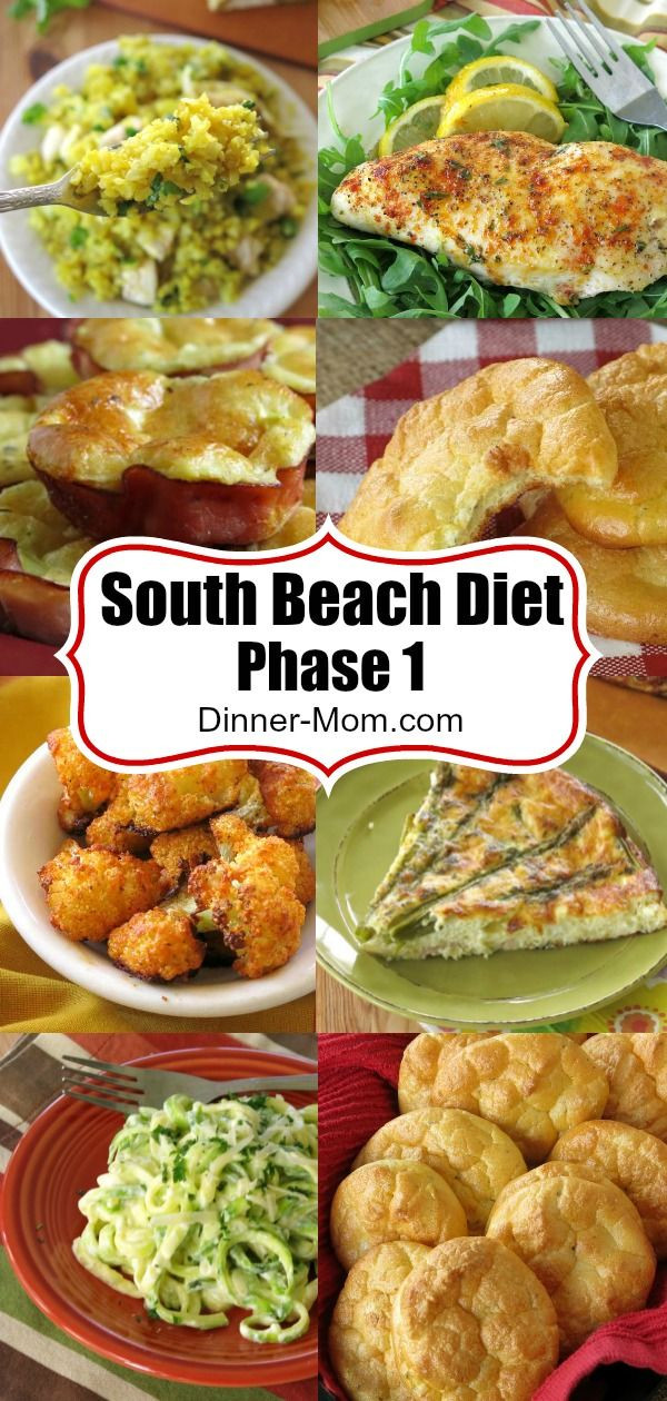 South Beach Keto Diet Recipes
 South Beach Diet Phase 1 Recipes from The Dinner Mom