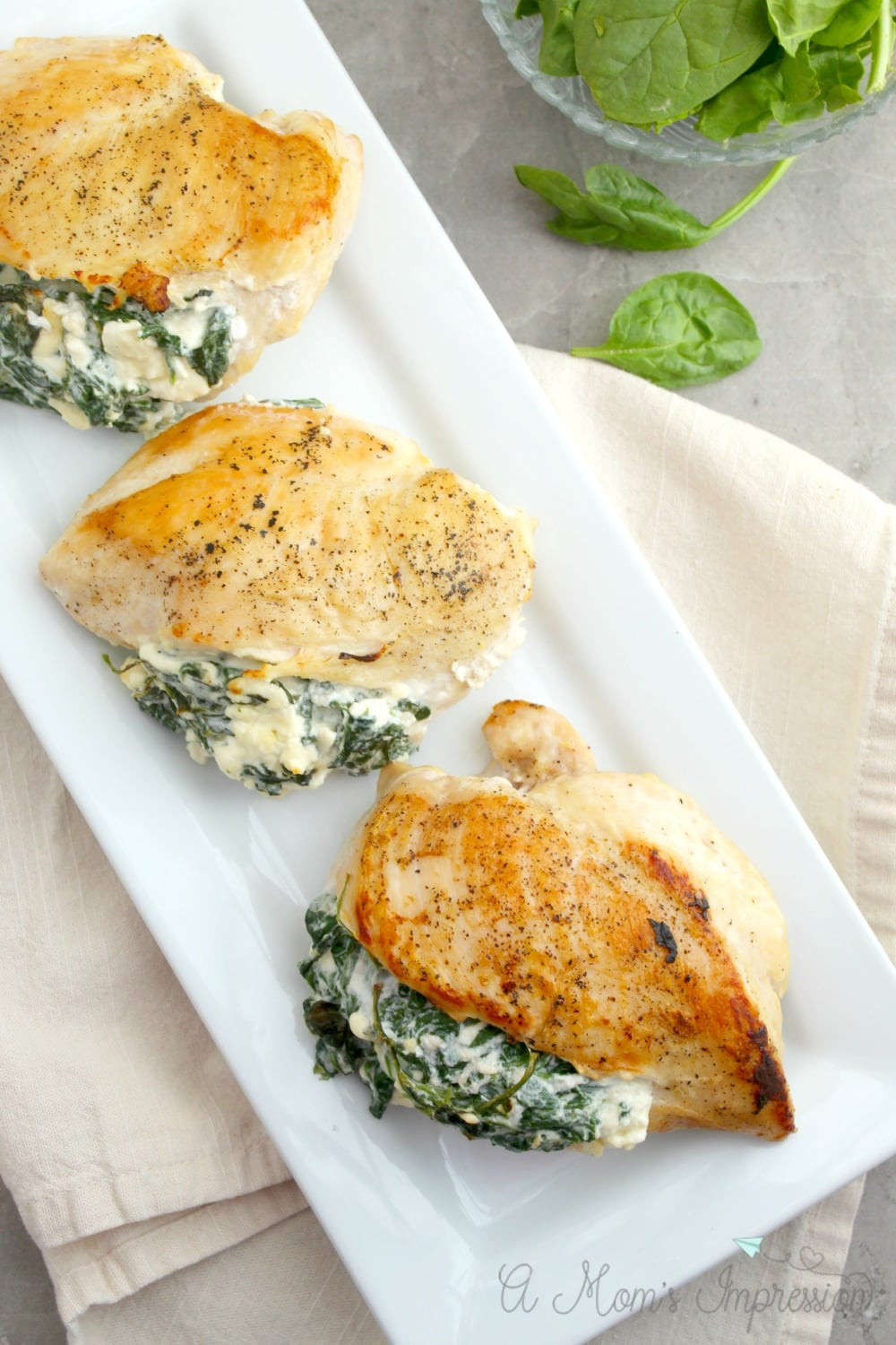 Spinach Stuffed Chicken Keto
 Keto Spinach Stuffed Chicken Breast with Cheese A Mom s