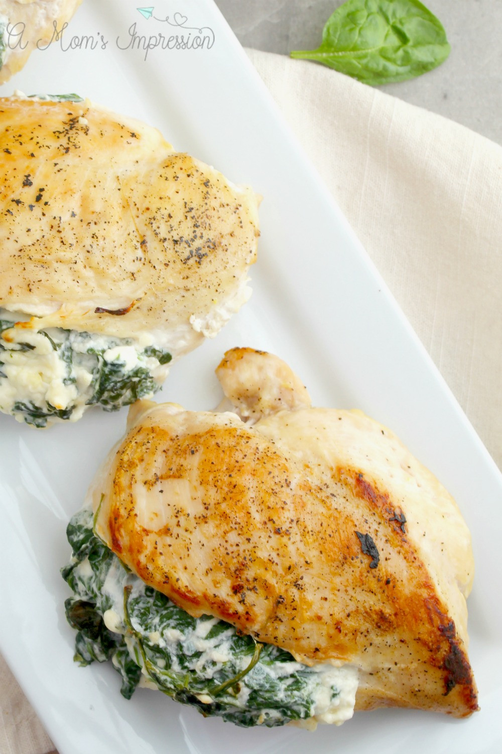 Spinach Stuffed Chicken Keto
 Keto Spinach Stuffed Chicken Breast with Cheese A Mom s