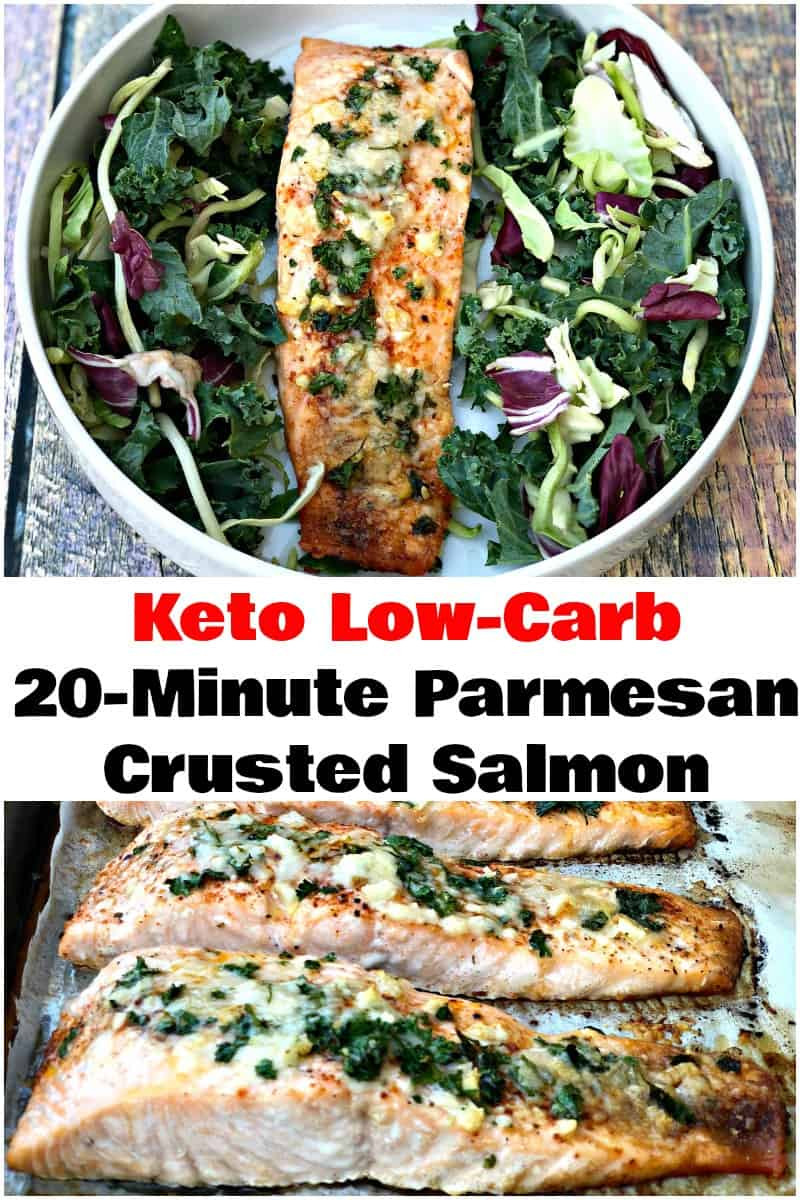 Strict Keto Recipes
 Keto Low Carb Parmesan Herb Crusted Salmon