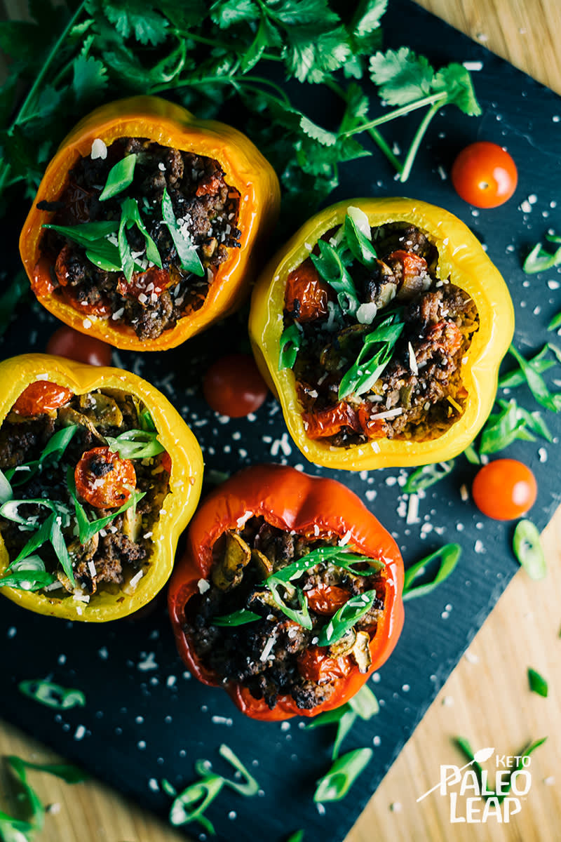 Stuff Peppers With Ground Beef Keto
 Keto Stuffed Peppers
