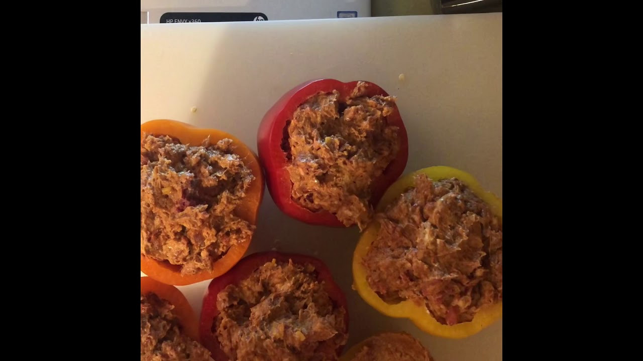 Stuffed Bell Peppers Ground Beef Keto
 Mexican Night Ground Beef Stuffed Bell Peppers