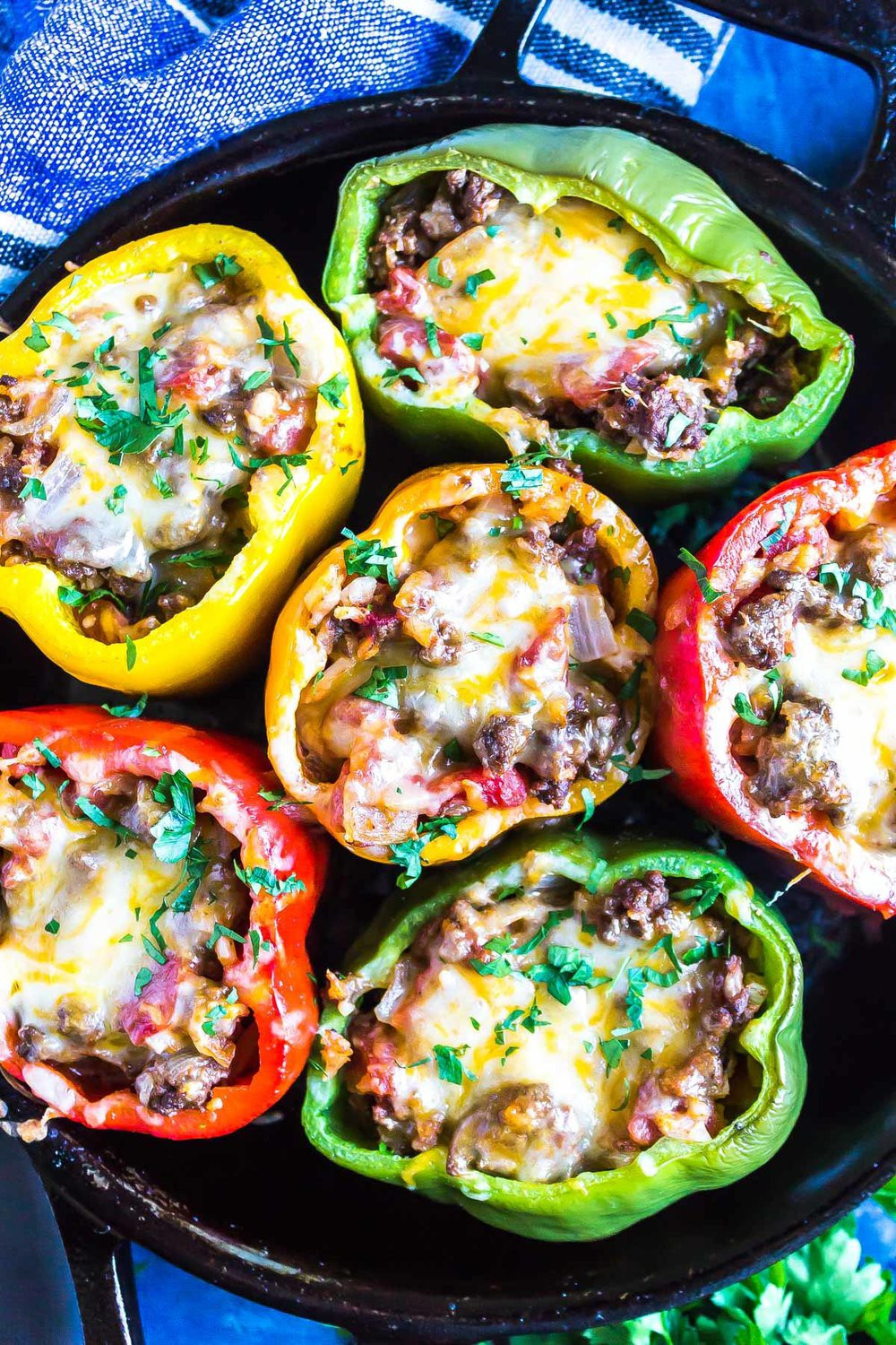 Stuffed Bell Peppers Ground Beef Keto
 Keto Stuffed Peppers [Classic Recipe] Paperdoll