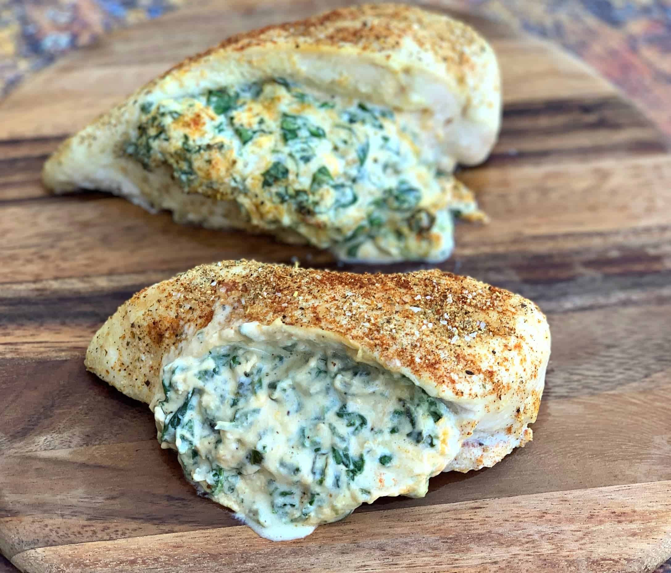 Stuffed Chicken Keto
 Easy Low Carb Keto Spinach Cream Cheese Stuffed Chicken
