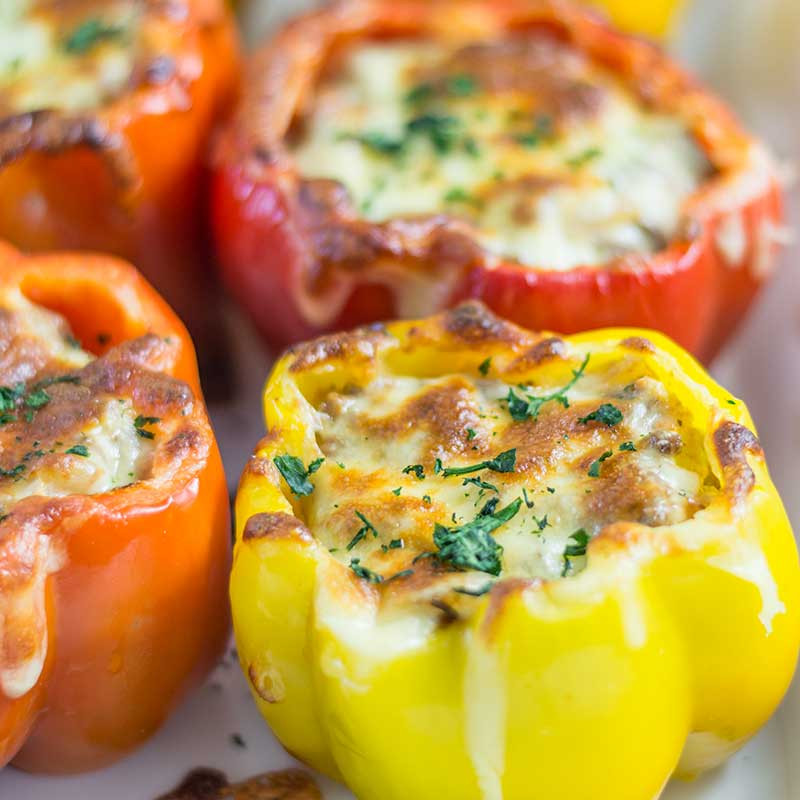 Stuffed Peppers Beef Keto
 Keto Dinner Recipes Low Carb Main Meals and Sides