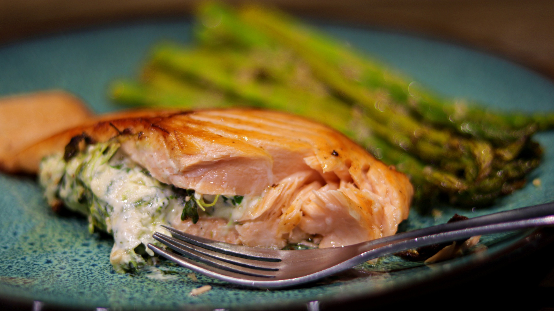 Stuffed Salmon Keto
 Keto Stuffed Salmon Recipe