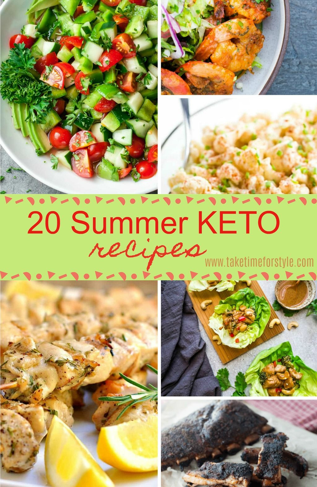 Summer Keto Appetizers
 There are 20 summer keto recipes here from keto main
