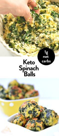Summer Keto Appetizers
 Keto Spinach Balls Summer Snack or Appetizer ketosnack