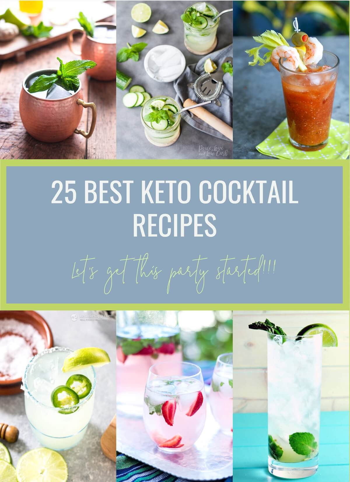 Summer Keto Cocktails
 25 Best Keto Cocktail Recipes Low Carb