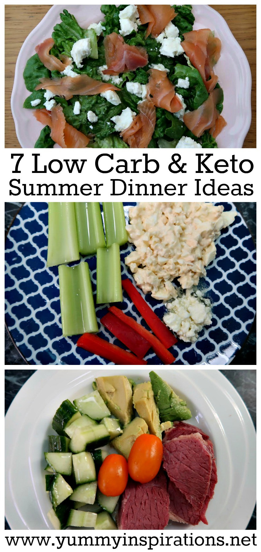 Summer Keto Dinner Ideas
 7 Keto Diet Low Carb Summer Dinner Recipes & Ideas