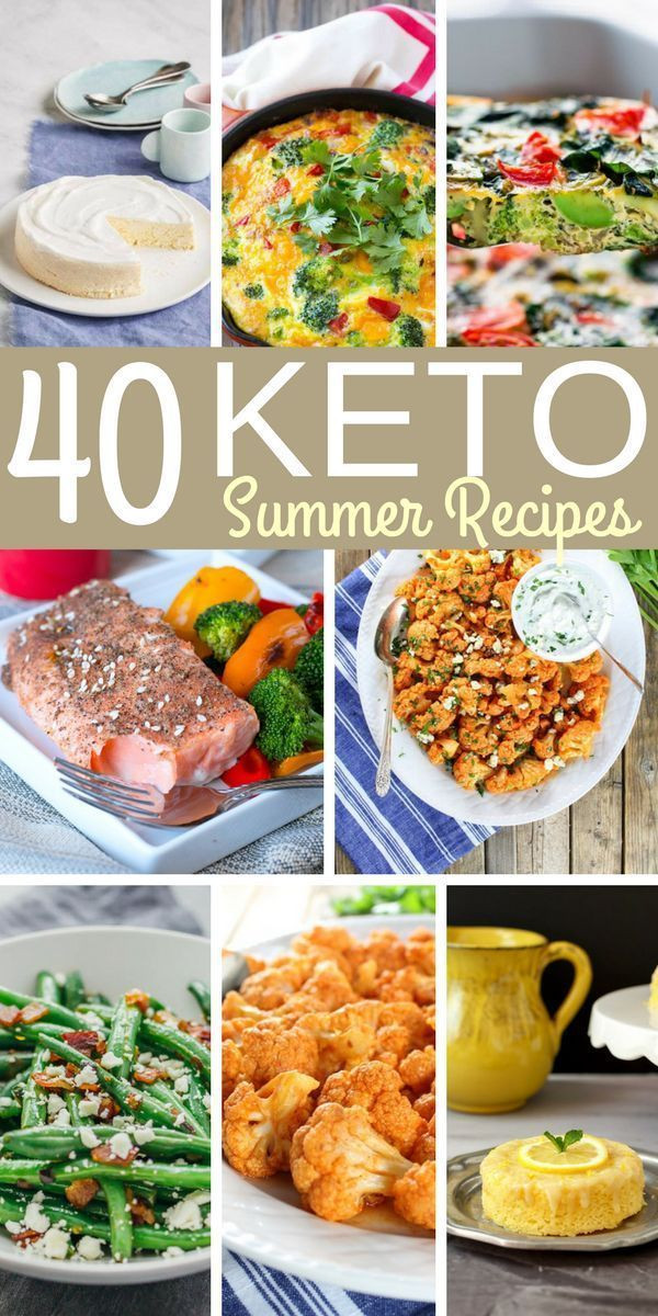 Summer Keto Dinner Ideas
 40 Keto Summer Recipes