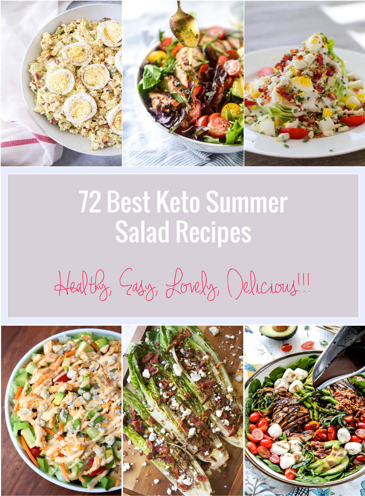 Summer Keto Sides
 72 Best Keto Summer Salad Recipes Low Carb