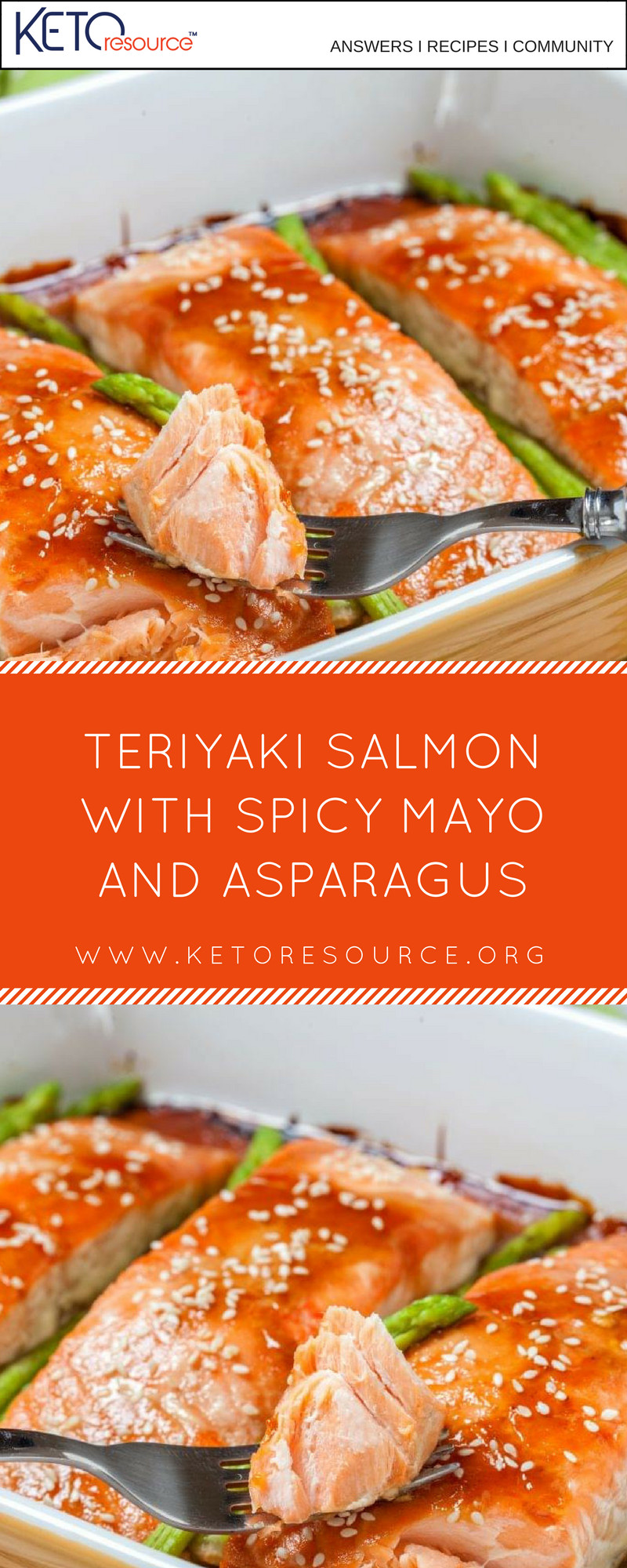 Teriyaki Salmon Keto
 Teriyaki Salmon with Spicy Mayo and Asparagus Ketogenic