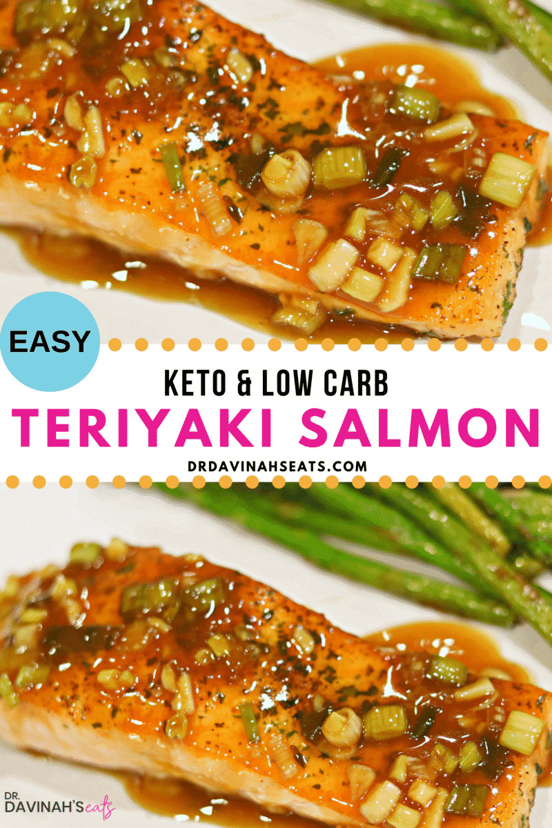 Teriyaki Salmon Keto
 Easy Low Carb & Keto Teriyaki Salmon Recipe