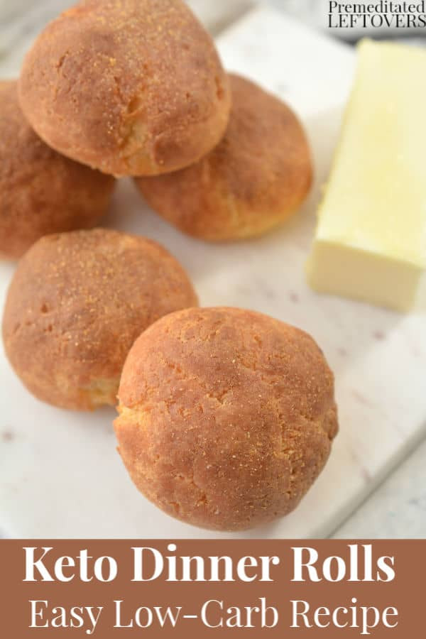 The Delicious Keto Bread Rolls
 Garlic Dusted Keto Dinner Rolls Recipe Low Carb Bread Option