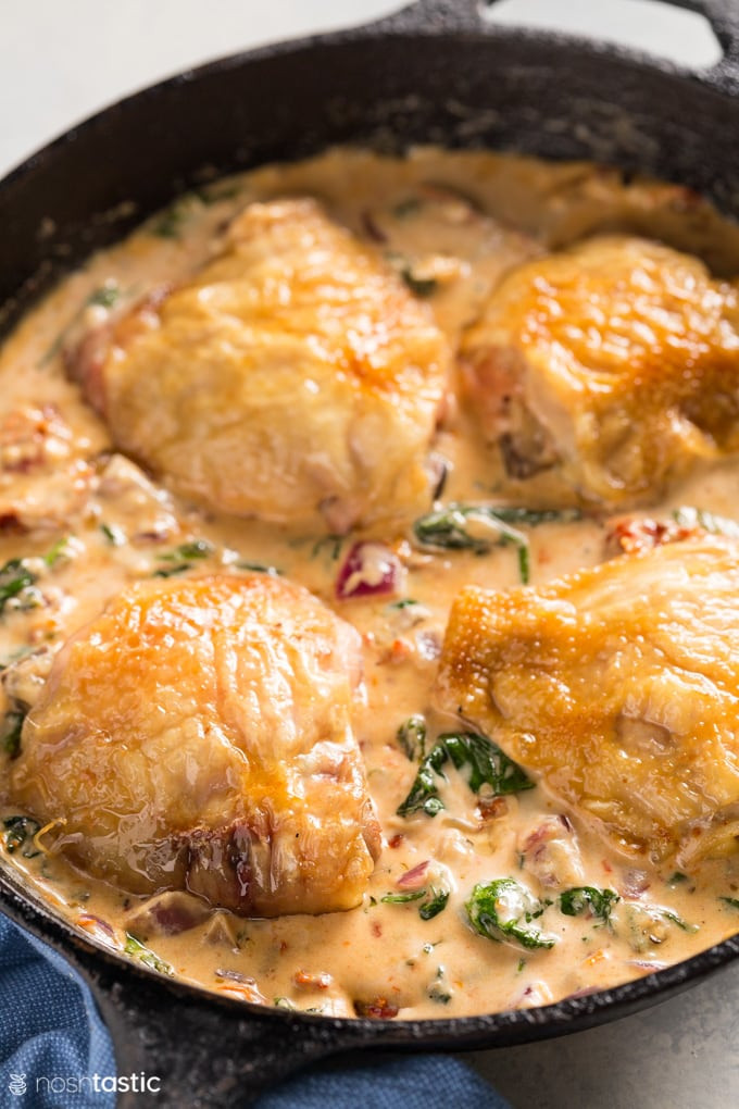 Tuscan Chicken Keto
 Keto Low Carb Creamy Tuscan Chicken Noshtastic