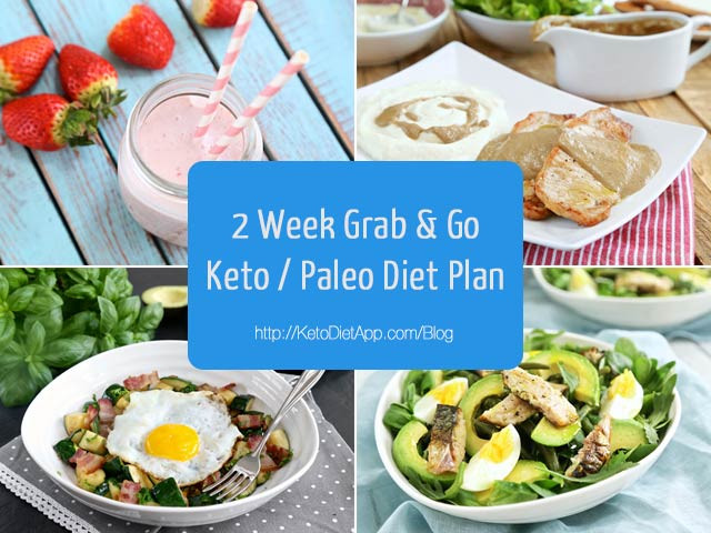 Two Week Keto Diet Plan
 2 Week Grab & Go Keto Paleo Diet Plan