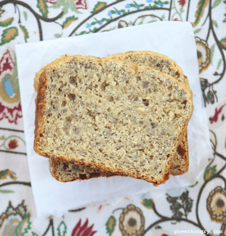 Vegan Grain Free Bread
 Chickpea Flour Banana Bread–VEGAN version