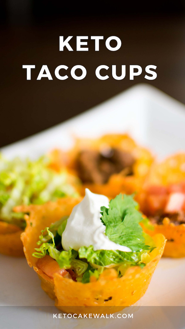 Vegan Keto Appetizers
 Keto Taco Cups Easy Dinner or Party Food Appetizers