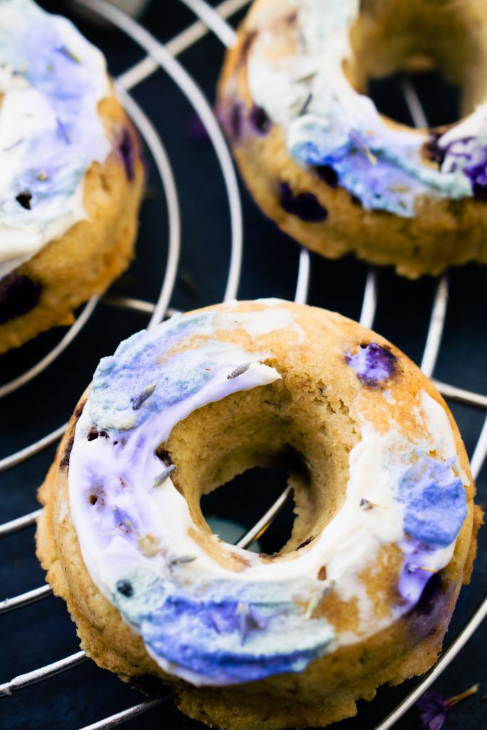 Vegan Keto Blueberry Muffins
 lemon creme glazed blueberry muffin donuts vegan keto