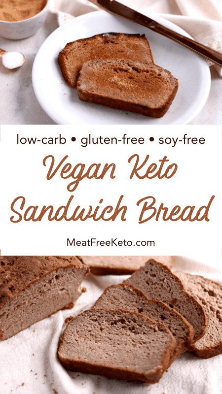 Vegan Keto Bread
 Craving Crushing Soft Vegan Keto Bread gluten free soy