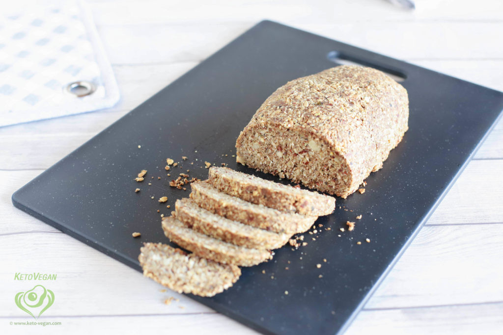 Vegan Keto Bread
 Grain Free Keto Vegan Seeded Bread Loaf