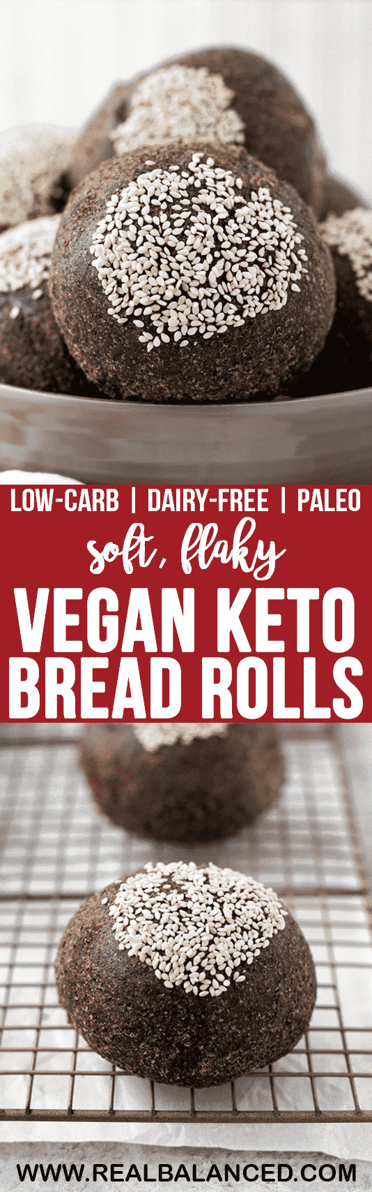 Vegan Keto Bread Rolls
 Vegan Keto Bread Rolls Recipe