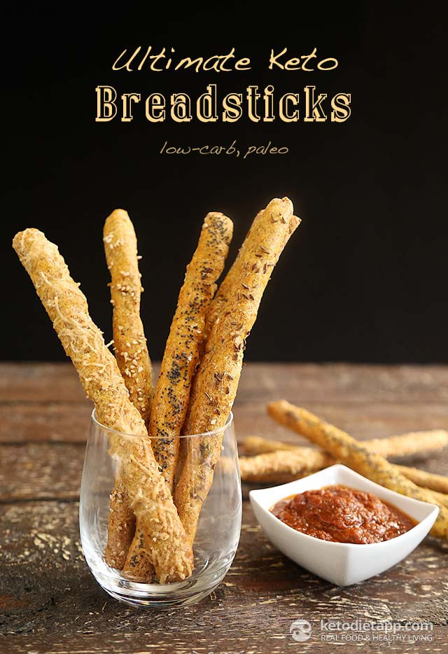 Vegan Keto Bread Sticks
 Ultimate Keto Breadsticks