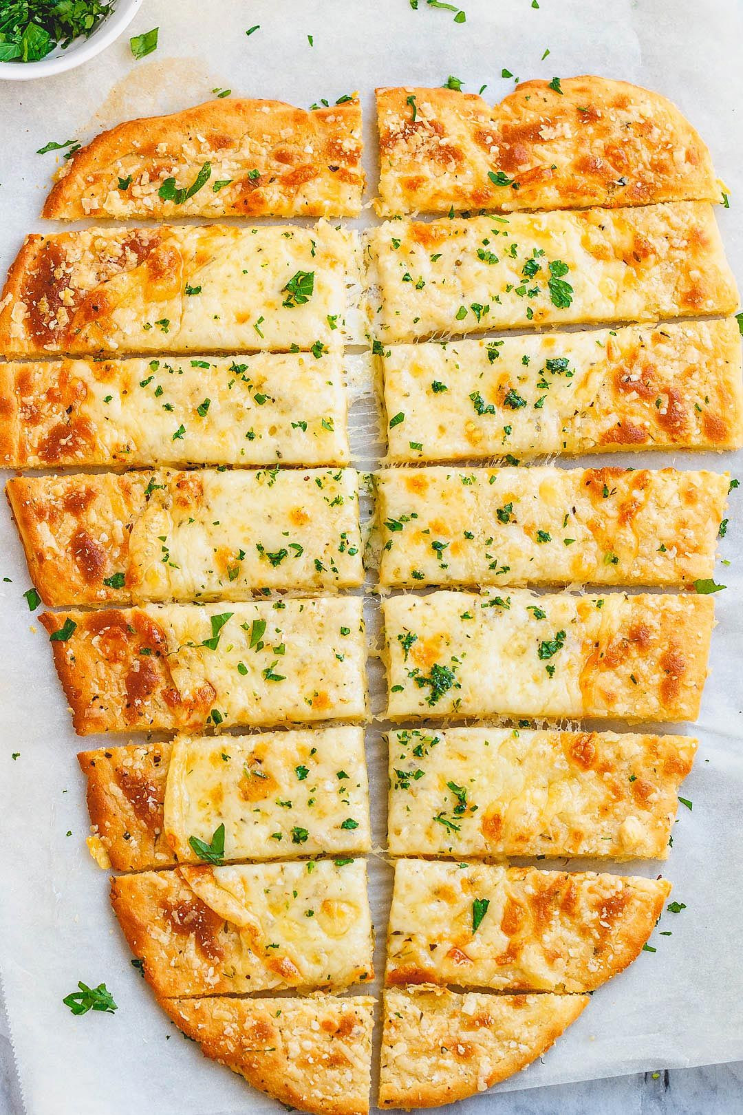 Vegan Keto Bread Sticks
 Four Cheese Breadsticks