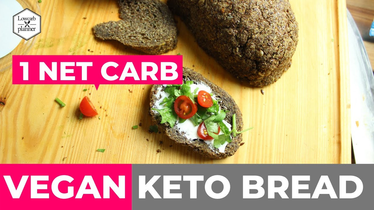 Vegan Keto Bread Videos
 The Ultimate Vegan Keto Bread Recipe [1 NET CARB]