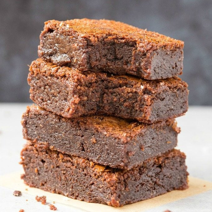 Vegan Keto Brownies
 Fudgy Keto Low Carb Brownies Paleo Vegan Sugar Free