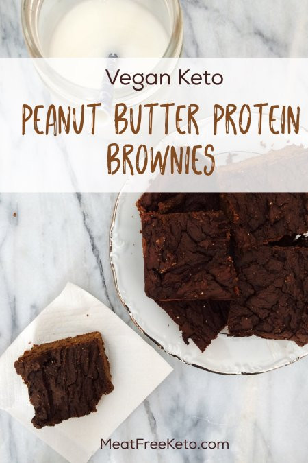 Vegan Keto Brownies
 Vegan Keto Protein Brownies