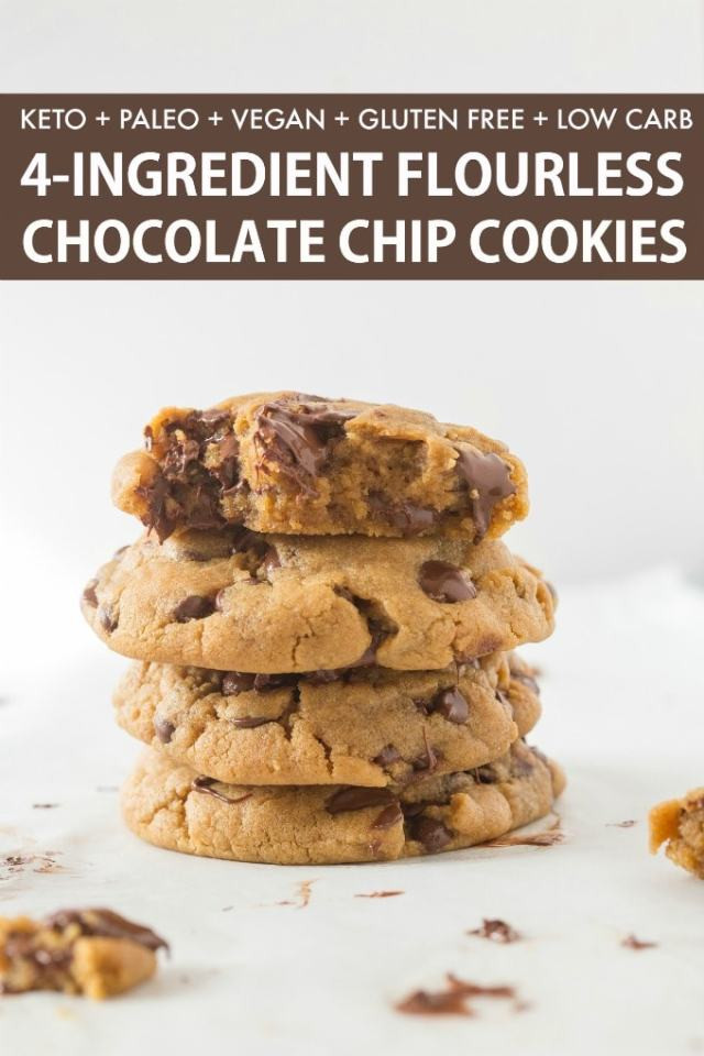 Vegan Keto Chocolate Chip Cookies
 Keto Chocolate Chip Cookies Vegan Paleo