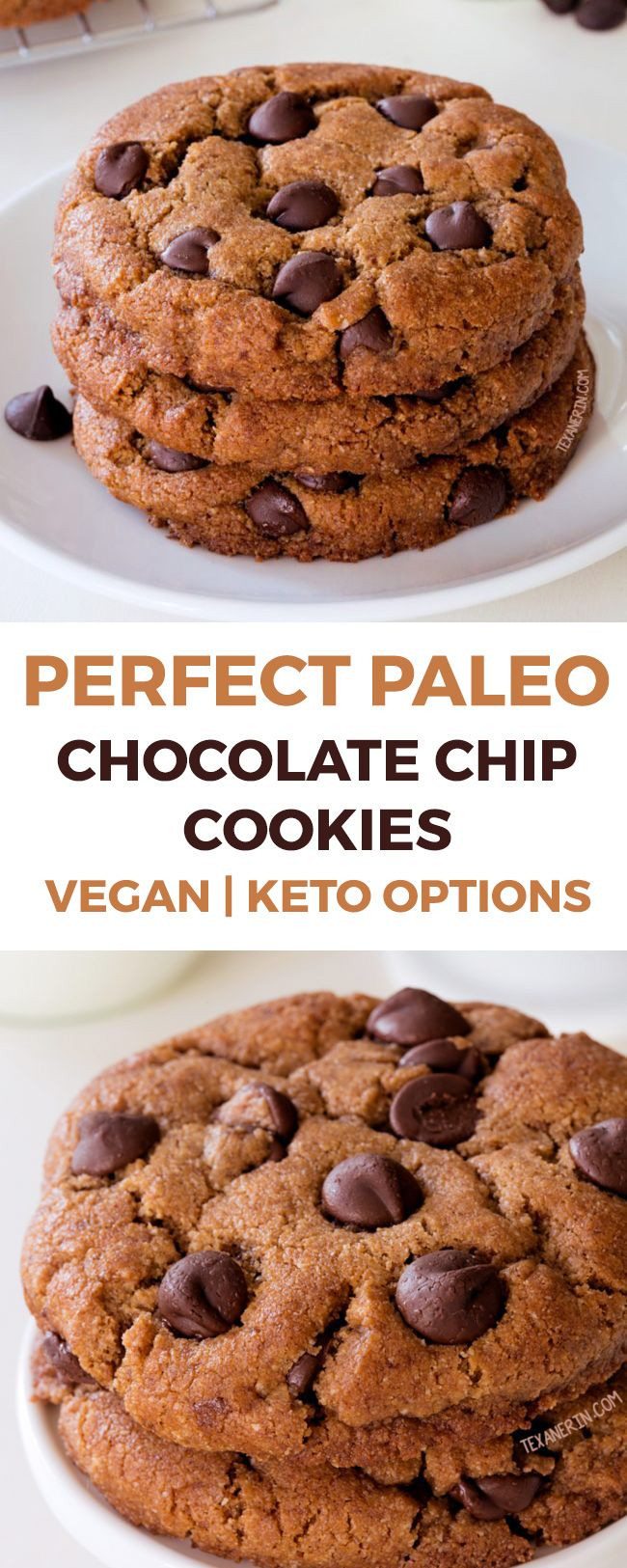 Vegan Keto Chocolate Chip Cookies
 Perfect Paleo Chocolate Chip Cookies vegan keto options