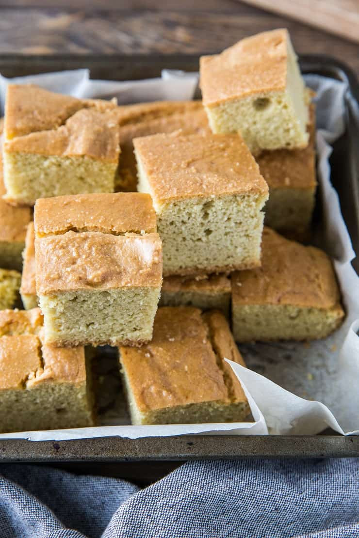 Vegan Keto Cornbread
 Paleo "Cornbread" w Keto Option The Roasted Root