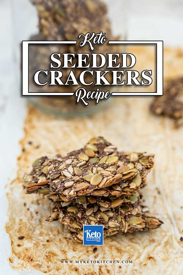 Vegan Keto Crackers
 Keto Seeded Cracker Biscuits Easy Vegan Nut Free Recipe
