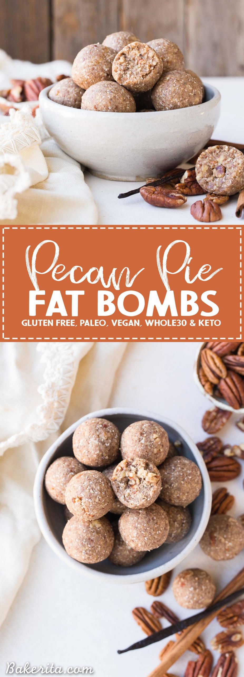 Vegan Keto Fat Boms
 Pecan Pie Fat Bombs Gluten Free Paleo Vegan & Keto