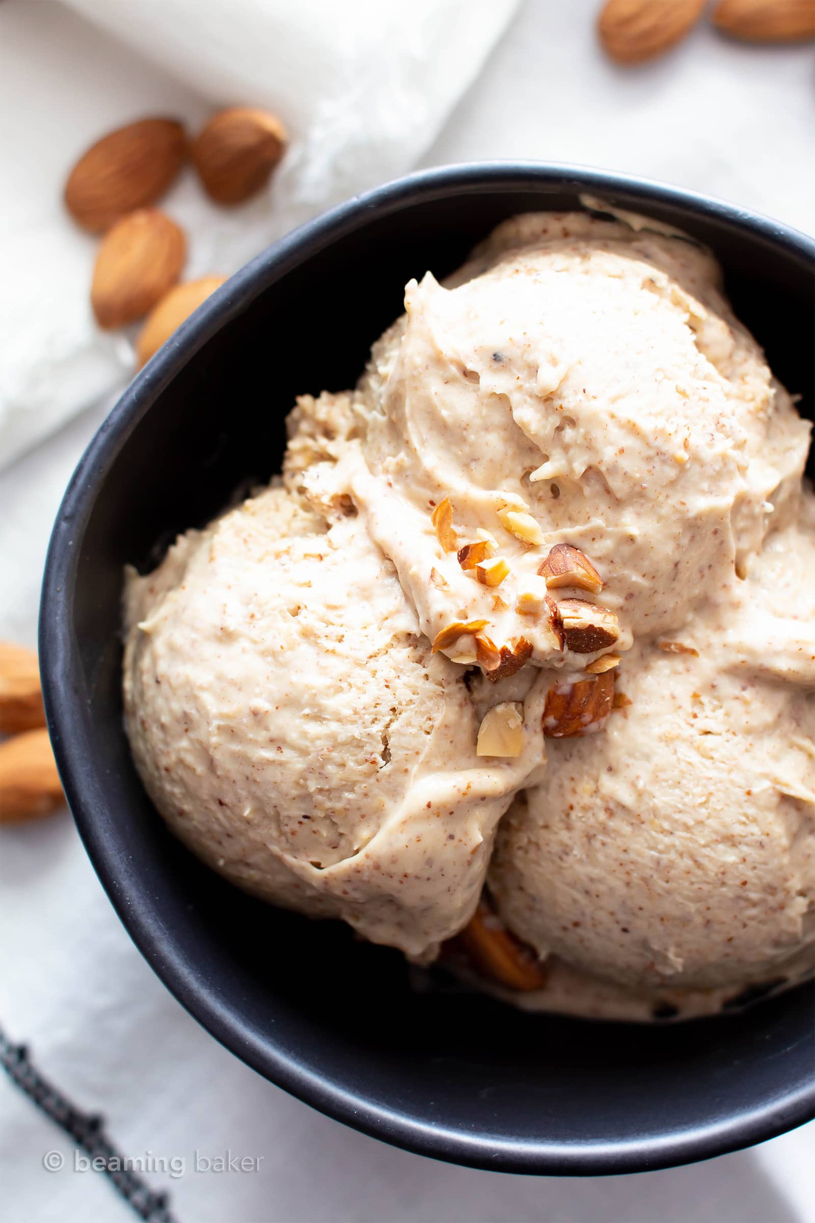 Vegan Keto Ice Cream
 4 Ingre nt Paleo Almond Butter Ice Cream Vegan Keto