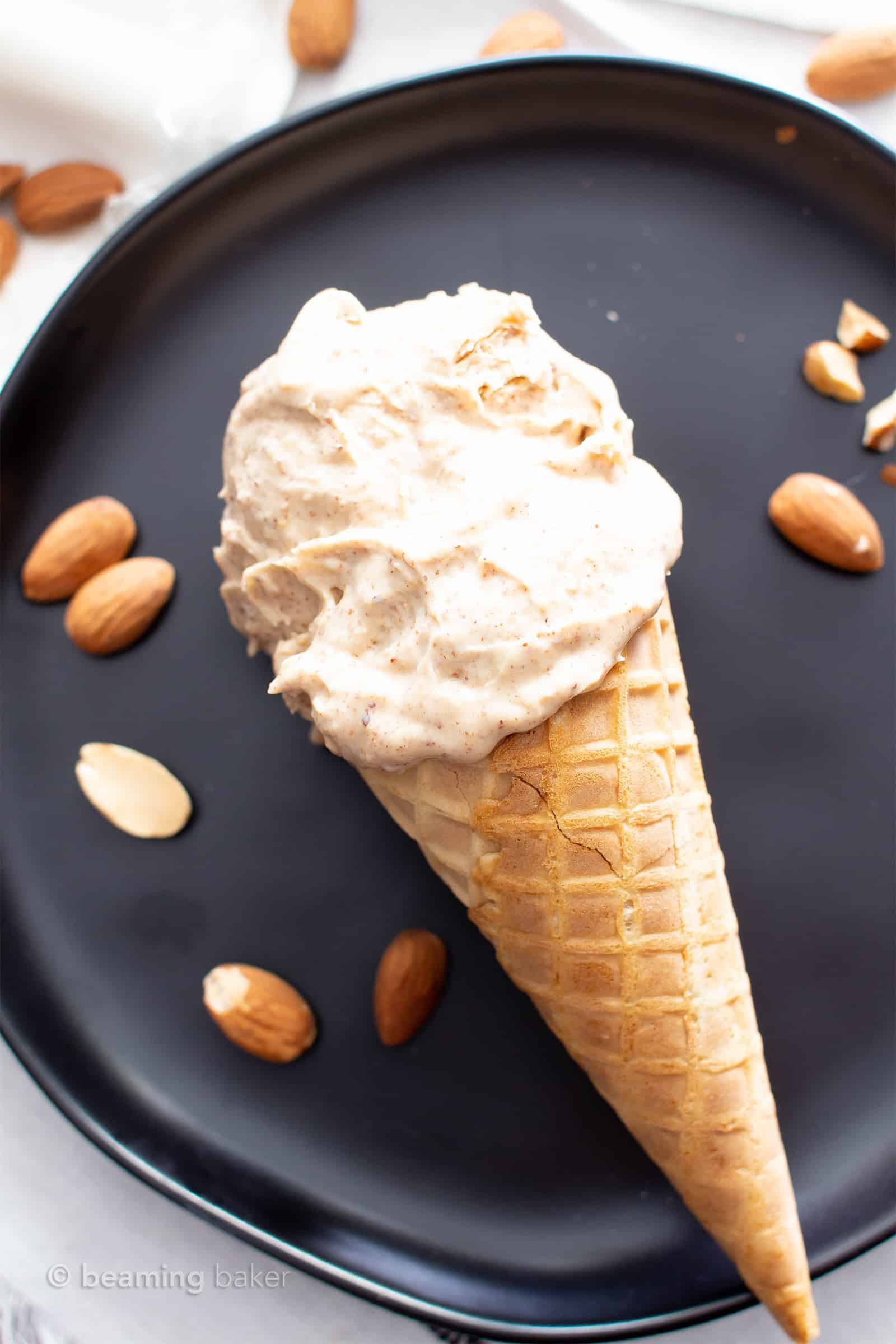 Vegan Keto Ice Cream
 4 Ingre nt Paleo Almond Butter Ice Cream Vegan Keto