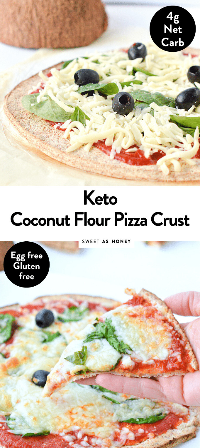 Vegan Keto Pizza Crust
 KETO COCONUT FLOUR PIZZA CRUST coconutflourpizza vegan